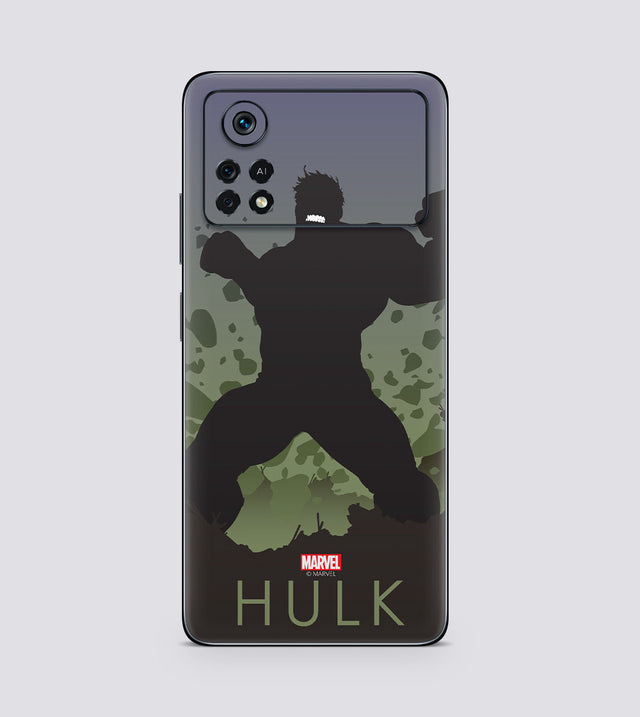 Poco X4 Pro 5G Hulk Silhouette