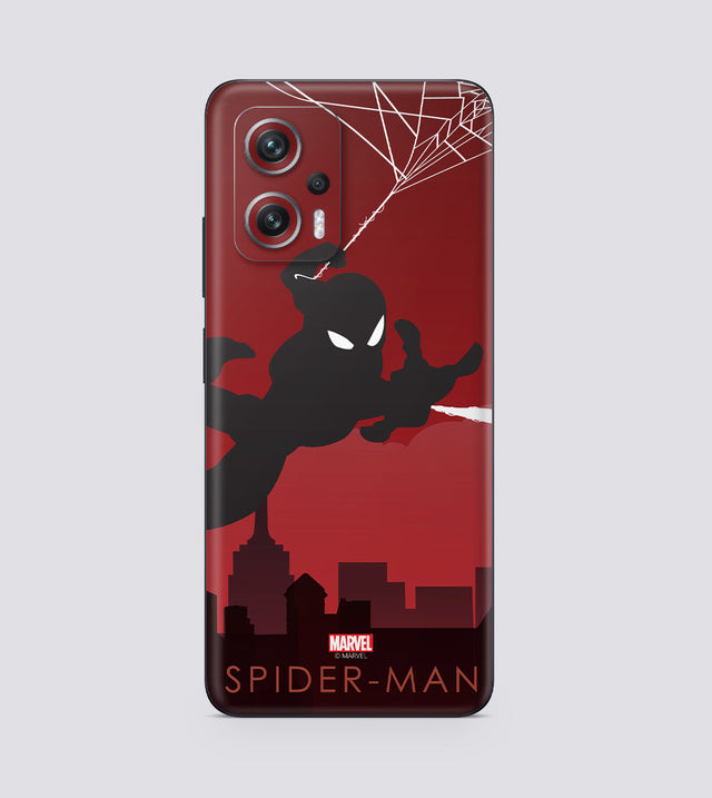 Redmi K50i All Spiderman Silhouette