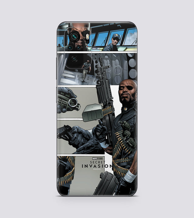 Redmi Note 10 Nick Fury In Action