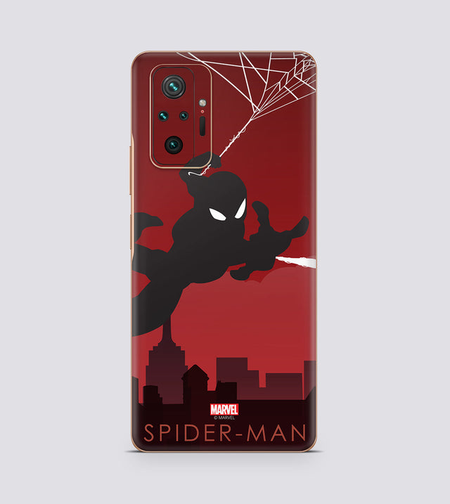 Redmi Note 10 Pro Max Spiderman Silhouette