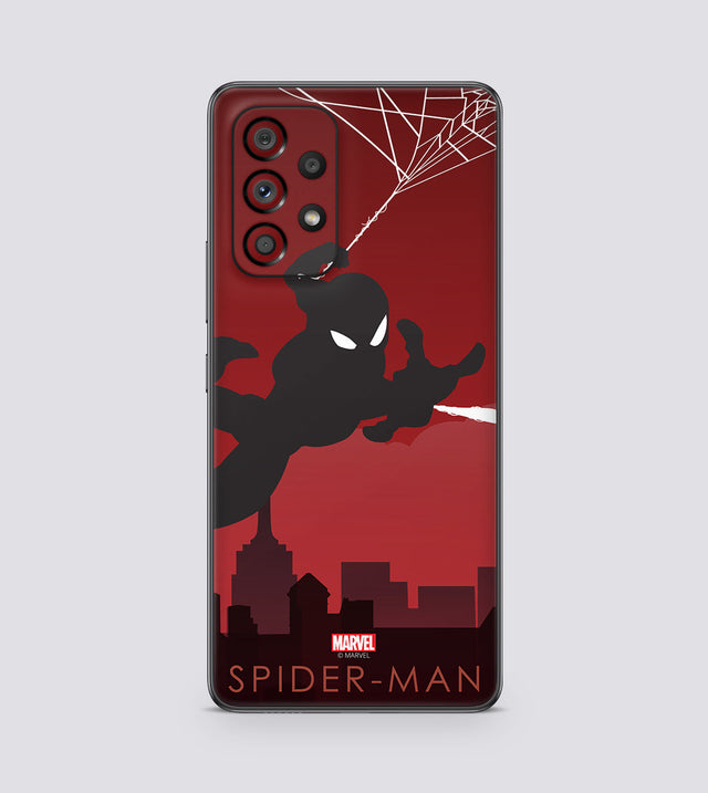 Samsung Galaxy A53 Spiderman Silhouette