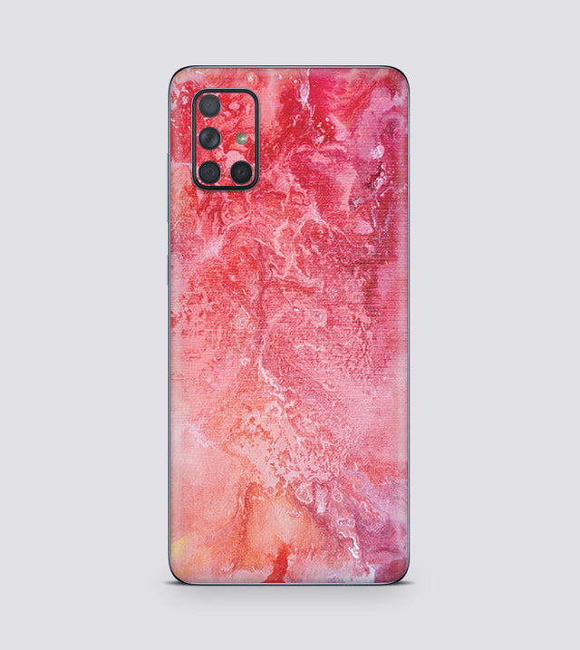 Samsung Galaxy A71 Cranberry Abstract