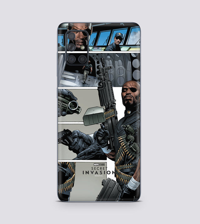 Samsung Galaxy A71 Nick Fury In Action