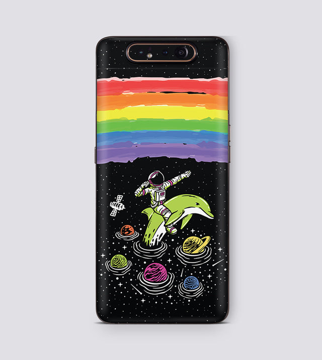 Samsung Galaxy A80 Astro Rainbow