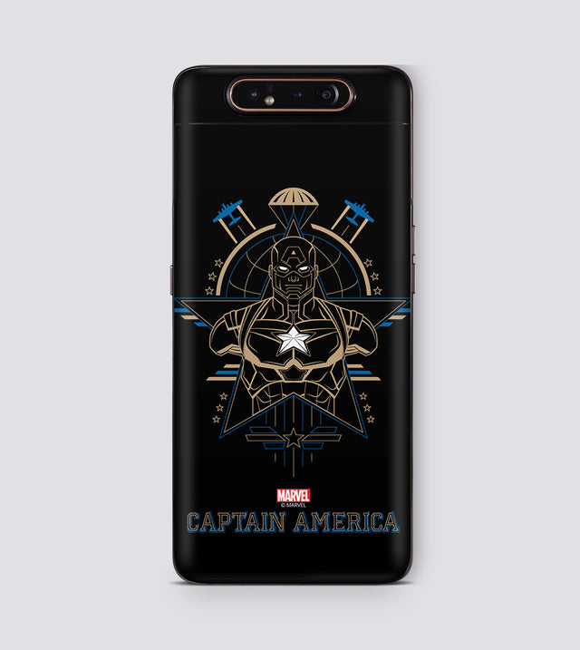 Samsung Galaxy A80 Captain America Lineart