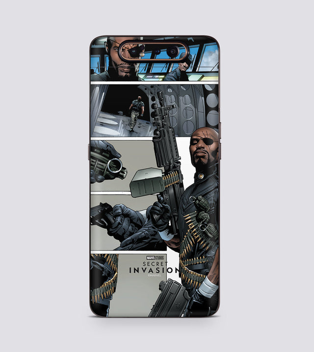 Samsung Galaxy A80 Nick Fury In Action