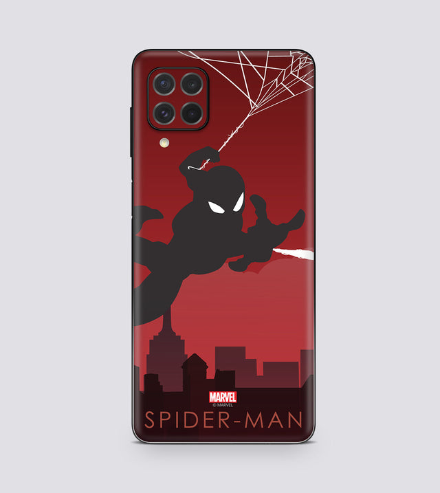 Samsung Galaxy F62 Spiderman Silhouette