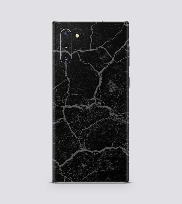 Samsung Galaxy Note 10 Black Crack