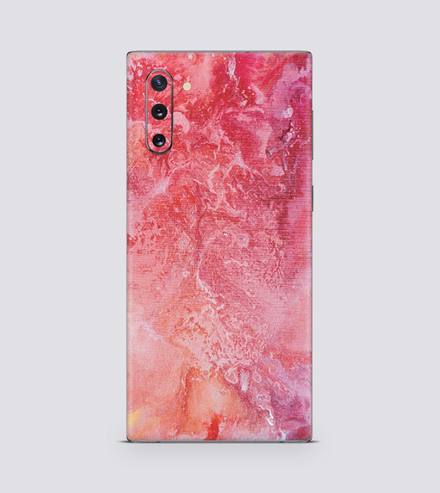 Samsung Galaxy Note 10 Cranberry Abstract