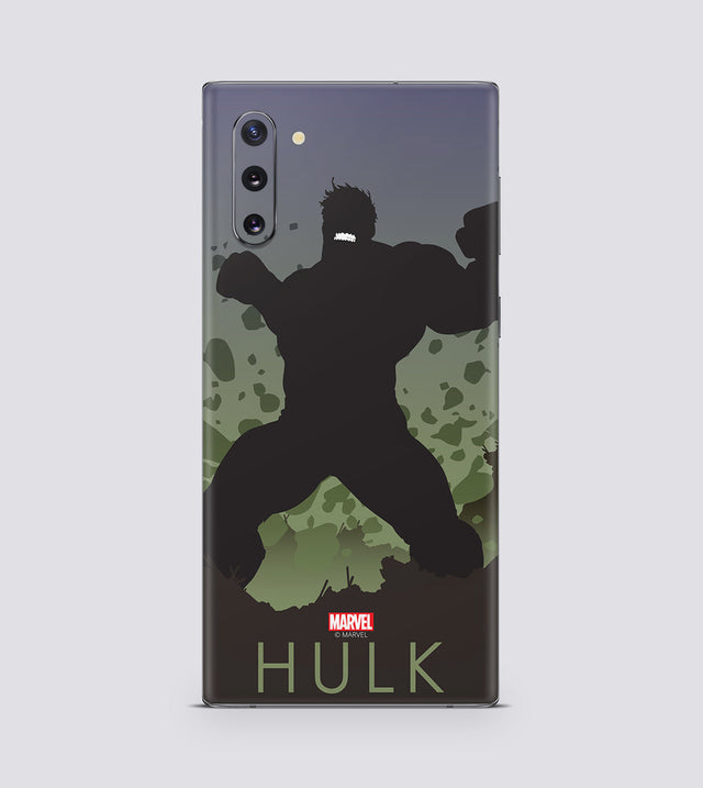 Samsung Galaxy Note 10 Hulk Silhouette