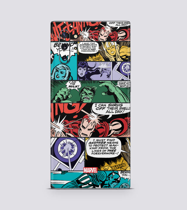 Samsung Galaxy Note 10 Plus Avengers Comic Style