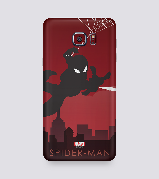 Samsung Galaxy Note 5 Spiderman Silhouette