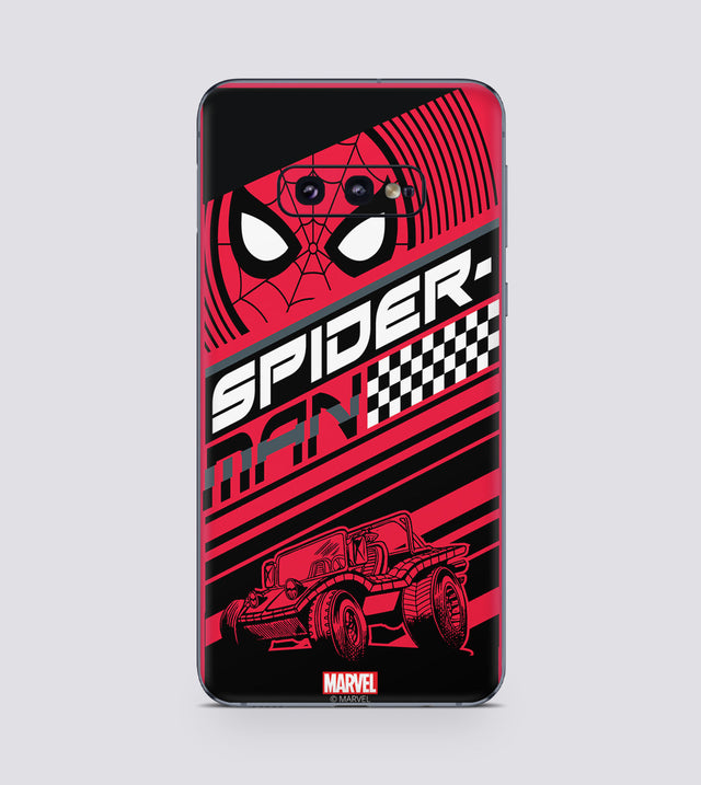 Samsung Galaxy S10 E Spiderman Red Black