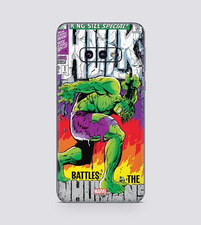 Samsung Galaxy S10 E The Incredible Hulk