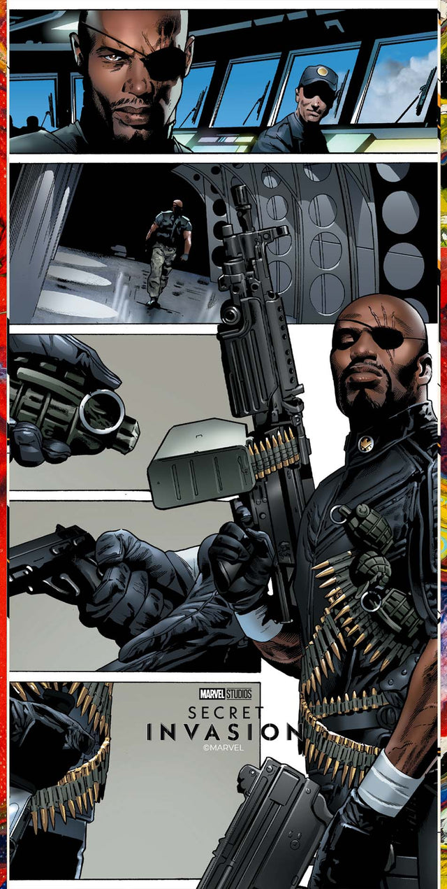 Samsung Galaxy S10 Nick Fury In Action