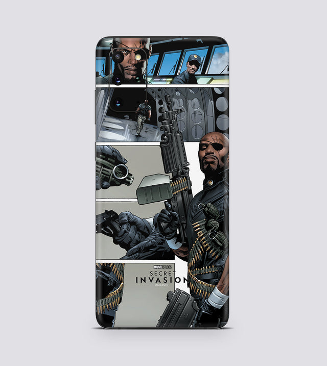 Samsung Galaxy S20 Plus Nick Fury In Action