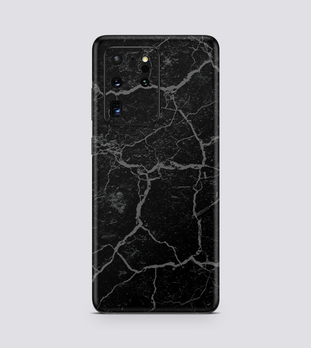 Samsung Galaxy S20 Ultra Black Crack