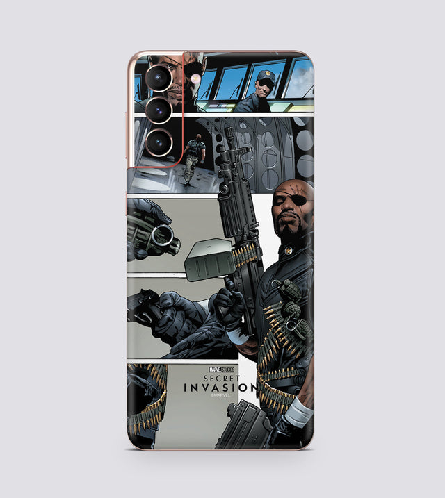 Samsung Galaxy S21 Plus Nick Fury In Action