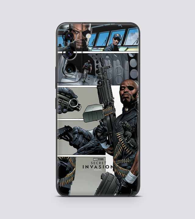 Samsung Galaxy S22 Nick Fury In Action