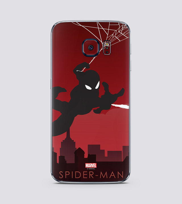 Samsung Galaxy S6 Edge Spiderman Silhouette