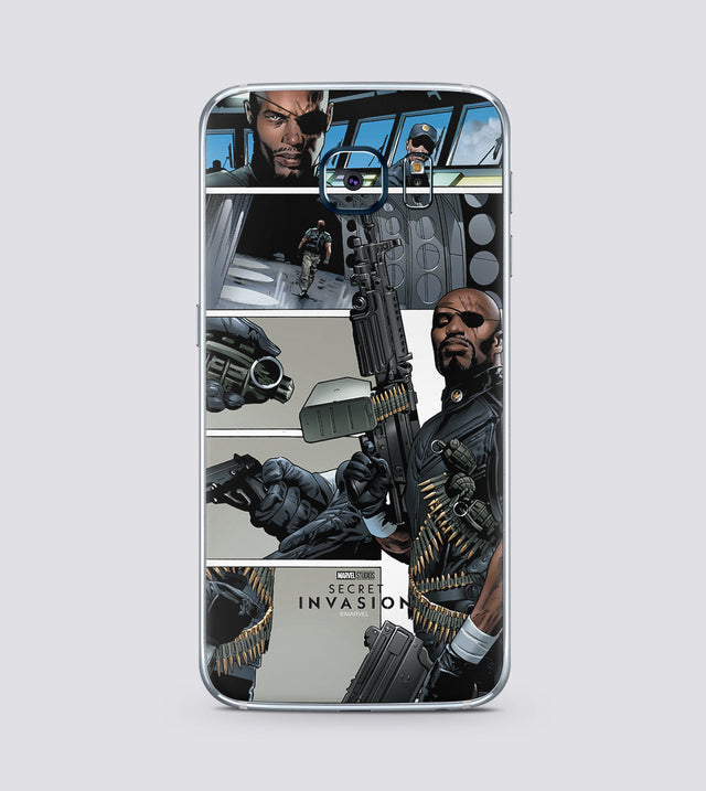 Samsung Galaxy S6 Nick Fury In Action