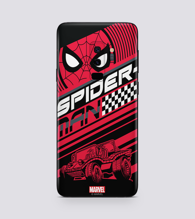 Samsung Galaxy S9 Plus Spiderman Red Black