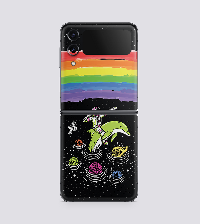 Samsung Galaxy Z Flip 4 Astro Rainbow