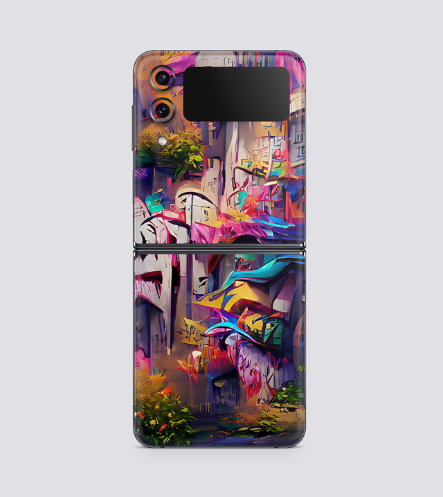 Samsung Galaxy Z Flip 4 Grafitti