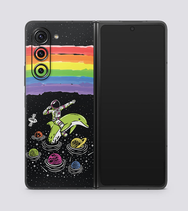 Samsung Galaxy Z Fold 5 Astro Rainbow