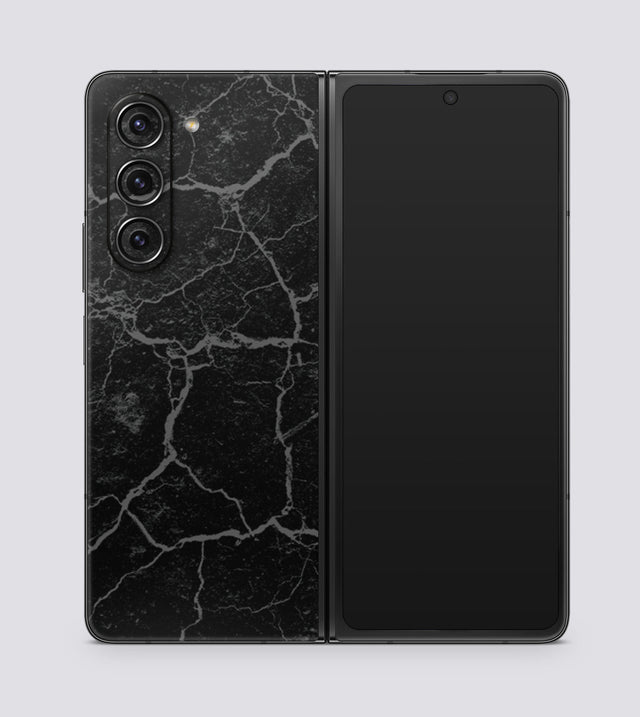 Samsung Galaxy Z Fold 5 Black Crack
