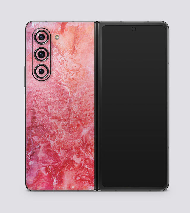 Samsung Galaxy Z Fold 5 Cranberry Abstract