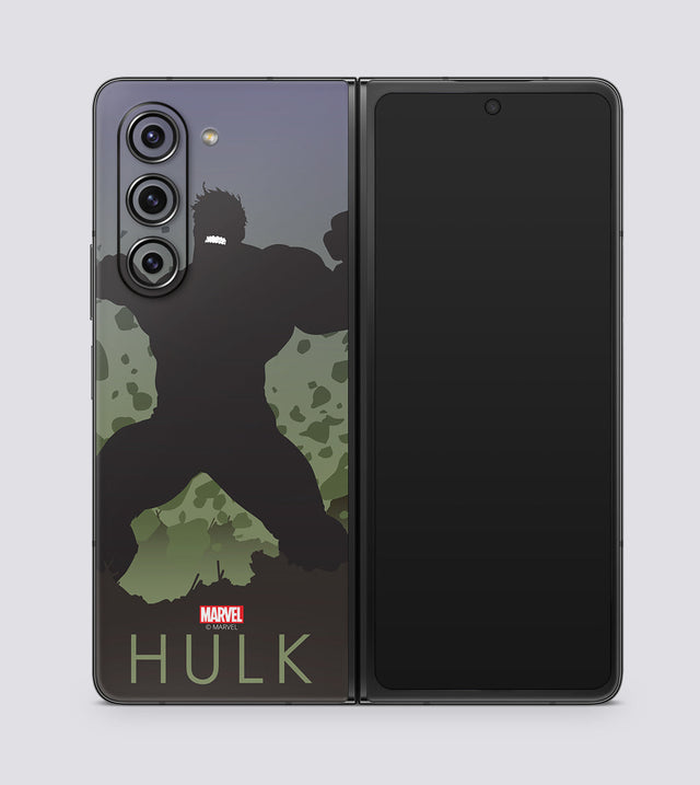 Samsung Galaxy Z Fold 5 Hulk Silhouette