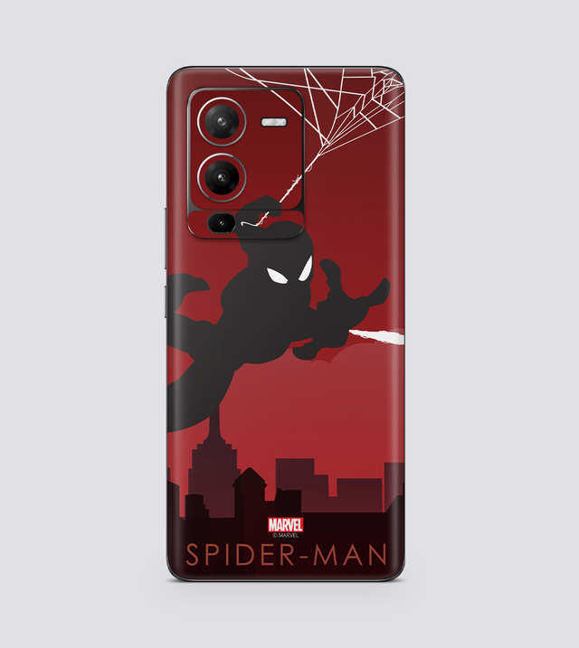Vivo V25 Pro Spiderman Silhouette