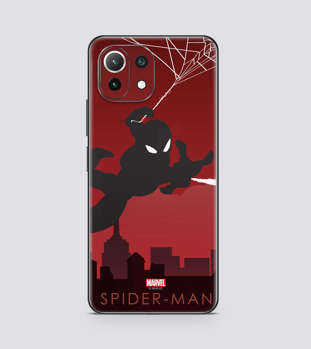 Xiaomi Mi 11 Lite Spiderman Silhouette