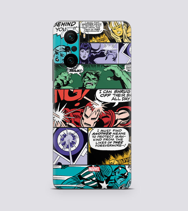 Xiaomi Mi 11X Avengers Comic Style